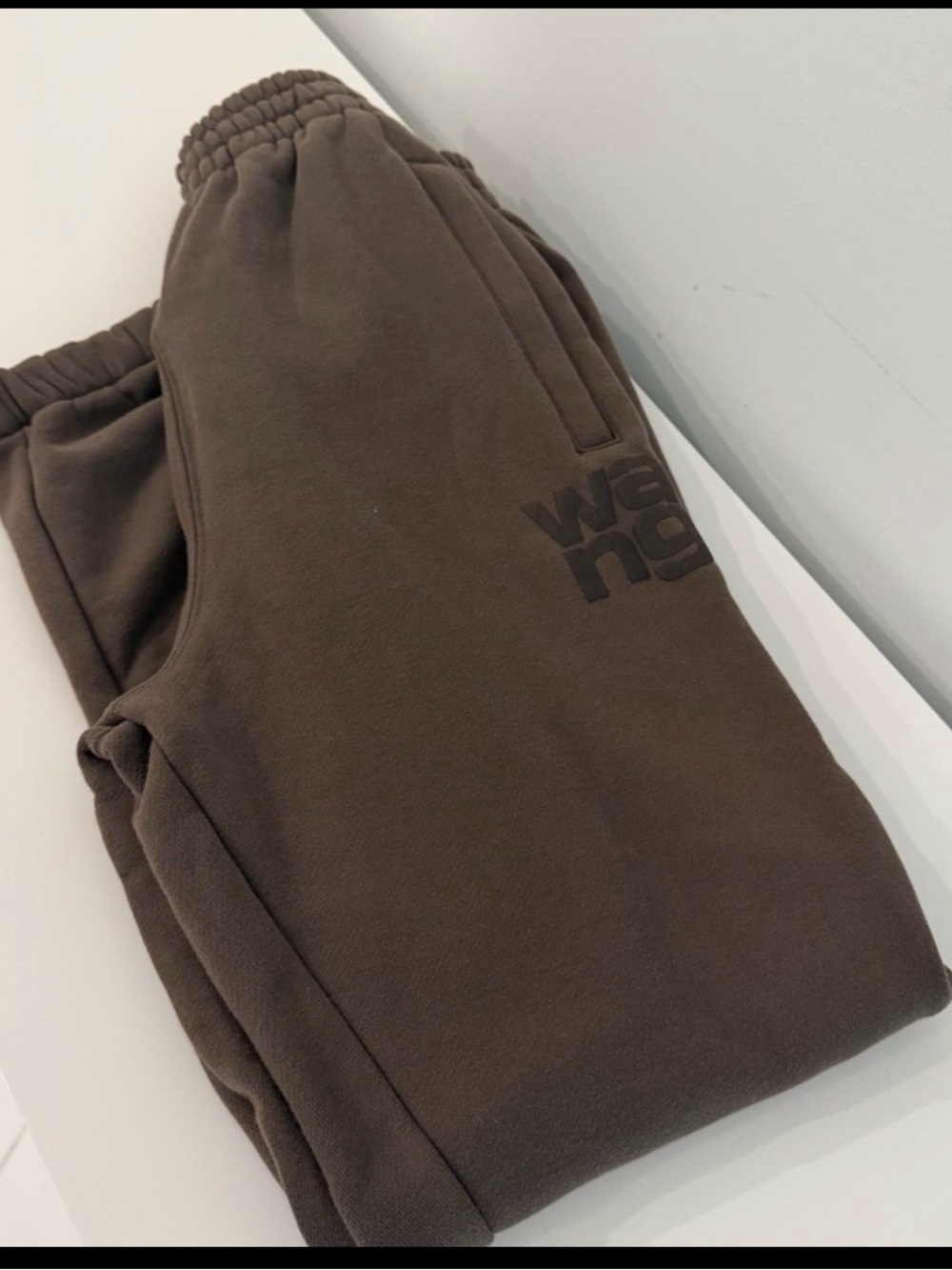 Alexander Wang Brown Track Joggers
